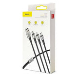 Baseus Year Of The Ox One-For-Three Data Cable USB For M+L+C
