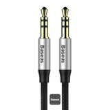 Baseus Yiven Audio Cable(Male to male) M30 - 1.5m / Silver/Black