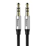 Baseus Yiven Audio Cable(Male to male) M30 - 1.5m / Silver/Black