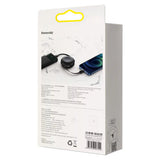 Baseus Zinc Magnetic One-For-ThreeType-C To M+L+C Pd 20W Black