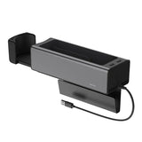 Baseus inAuto Deluxe Metal Armrest Console Organizer (Dual USB Power Supply) CRCWH-A01 – Black