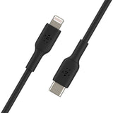 كابل Belkin Boost Charge USB-C مع موصل Lightning بطول 1 متر - أسود