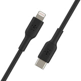 كابل Belkin Boost Charge USB-C مع موصل Lightning بطول 1 متر - أسود
