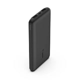 Belkin Power Bank With Cable - USB-A / USB-C / 10,000mAh / Black