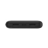 Belkin Power Bank With Cable - USB-A / USB-C / 10,000mAh / Black