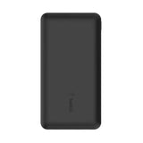Belkin Power Bank With Cable - USB-A / USB-C / 20,000mAh / Black