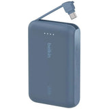 Belkin Power Bank With Cable - USB-C / 10,000mAh / Blue