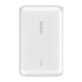 Belkin Power Bank With Cable - USB-C / 10,000mAh / White