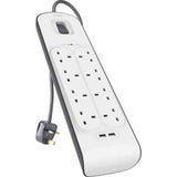 Belkin Surge Protector 8 Outlet 2 USB 2.4A