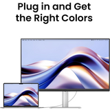 شاشة BenQ DesignVue PD3205U للتصميم - 32 بوصة UHD / 5 مللي ثانية / 60 هرتز / HDMI 2.0 / DisplayPort 1.4 / USB-C 90 واط - شاشة للتصميم
