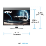 BenQ 27″ MOBIUZ EX271UZ 4K OLED 240Hz 0.03ms 4th Gen QD-OLED HDR400 Gaming Monitor