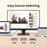 BenQ GW2490 Monitor - 23.8" FHD / 5ms / 100Hz / HDMI 1.4 / DisplayPort 1.2 - Monitor