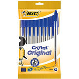 Bic Crystal Original Ballpoint Pen-Pens-Other-Blue-10 pcs-Star Light Kuwait