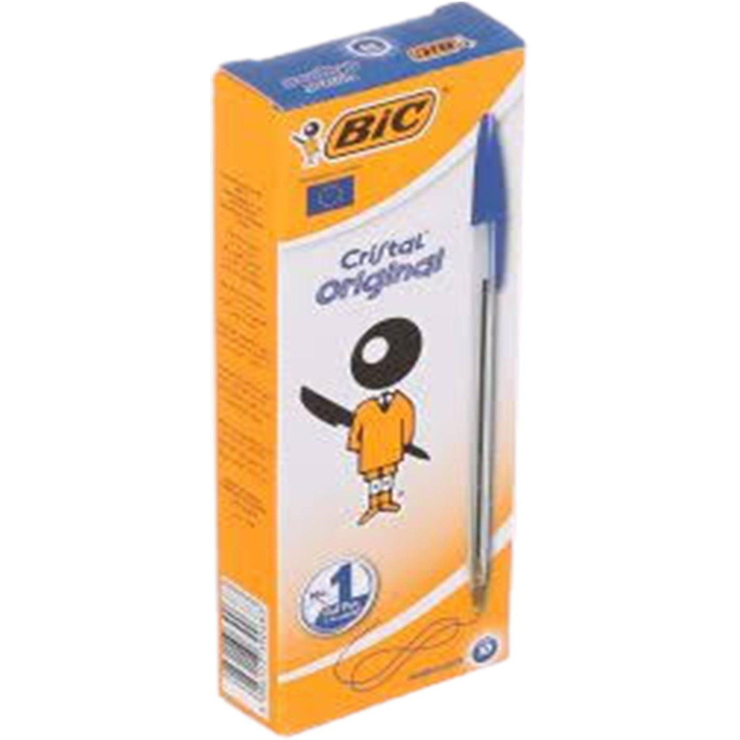 Bic Crystal Original Ballpoint Pen-Pens-Other-Black-10 pcs-Star Light Kuwait