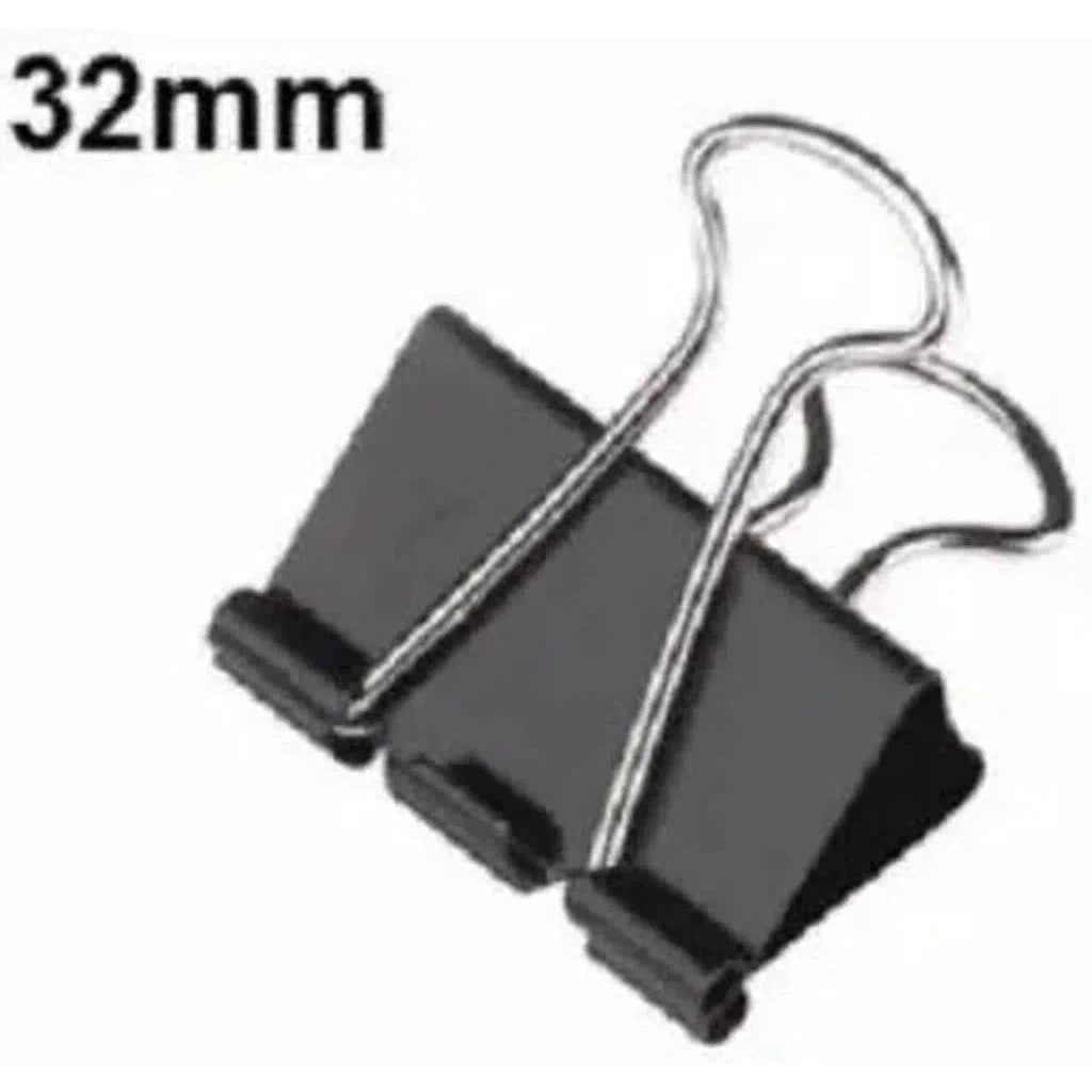 Binder Clips 32Mm Buro 12Pcs/Box-Pins And Clips-Buro-Star Light Kuwait