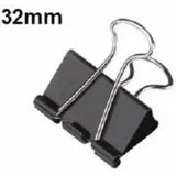 Binder Clips 32Mm Buro 12Pcs/Box-Pins And Clips-Buro-Star Light Kuwait