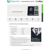 Biomax N-Bm60W Pro (Face Based Attendance Machine With Inbuilt Wifi)-Biometrics Attendance Machine-BioMax-Star Light Kuwait