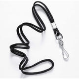 Black Lanyards Id Name Badge Holder 120Pc/Set-Pins And Clips-Other-Star Light Kuwait