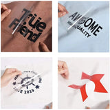 Black PVC Heat Transfer Vinyl Sticker Roll – 50cm x 1m