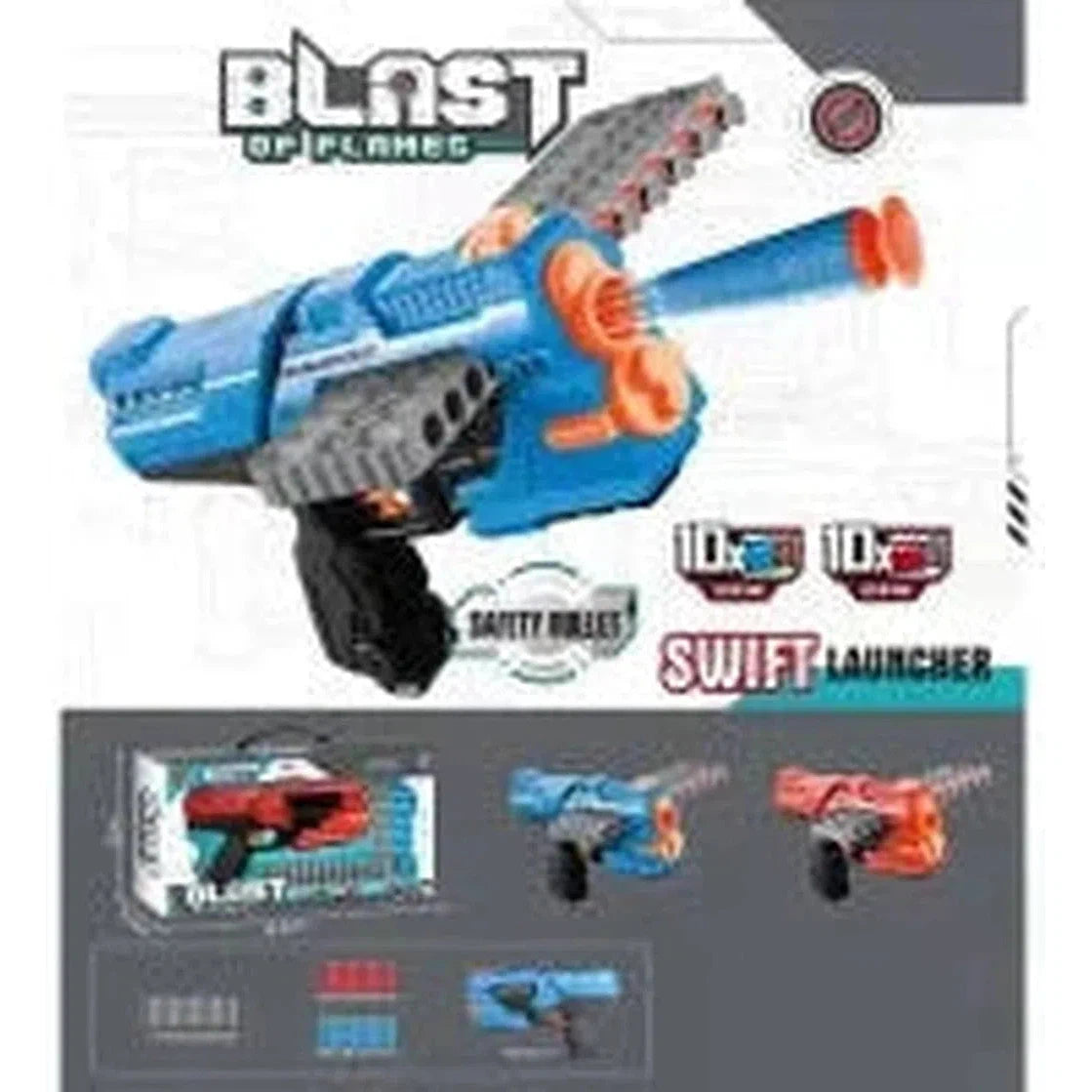 Blast Of Flames Gun Series-Xh9998-1-Shooting Toys-Other-Star Light Kuwait