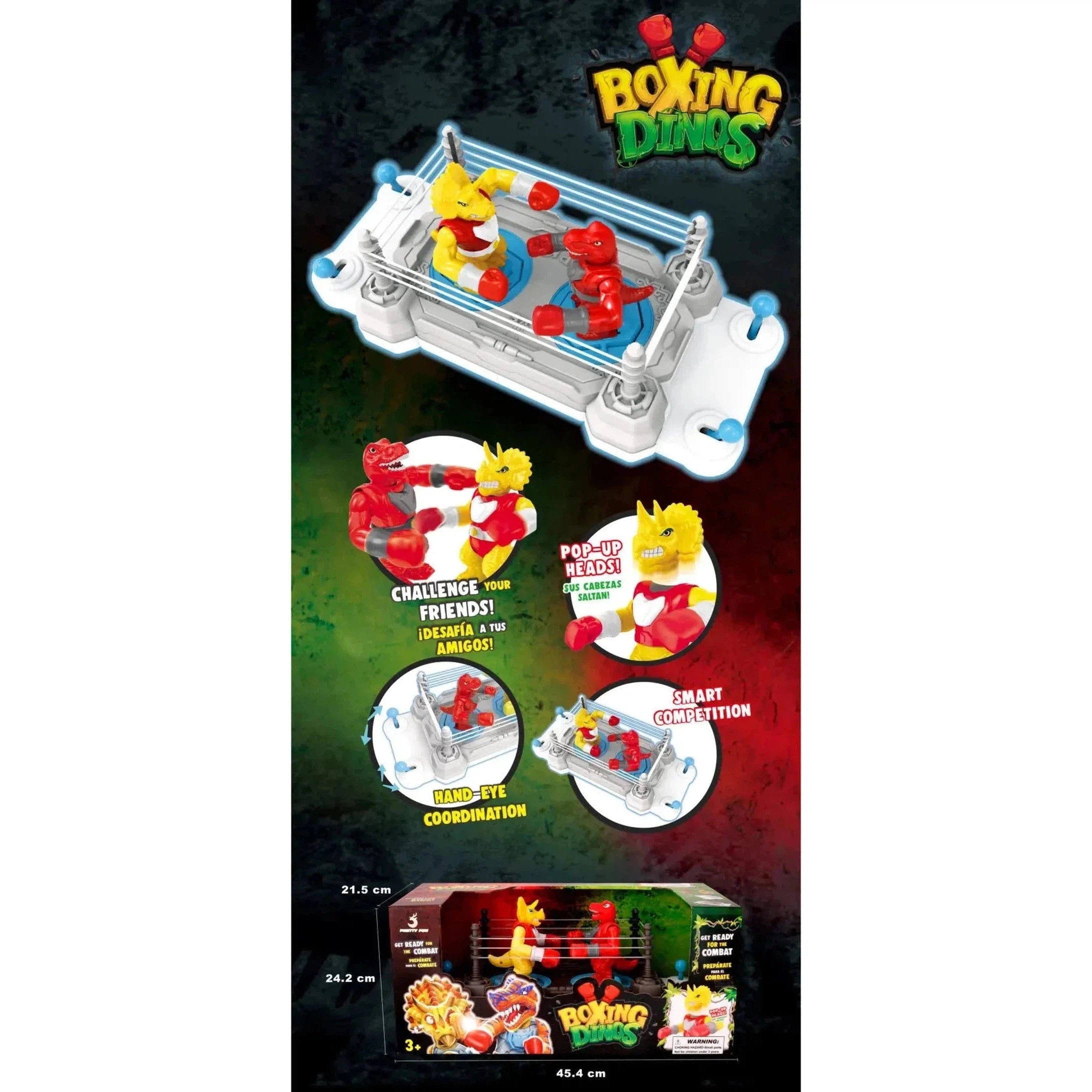 Boxing Dinos-80828-5F-Electric Toys-Other-Star Light Kuwait