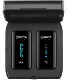 Boya 2.4Ghz Wireless Microphone (1Transmitter+1Receiver) - Black-Microphone-BOYA-Star Light Kuwait