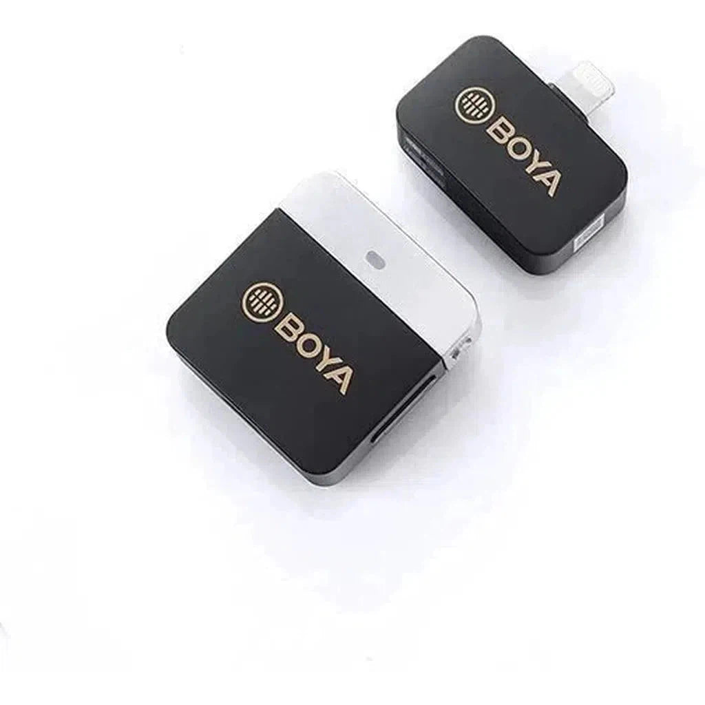 Boya 2.4Ghz Wireless Microphone With Ear-Return Monitoring Function - Black-Microphone-BOYA-Star Light Kuwait