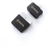 Boya 2.4Ghz Wireless Microphone With Ear-Return Monitoring Function - Black-Microphone-BOYA-Star Light Kuwait