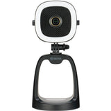 Boya By-Cm6A All-In-One Usb Microphone With Led Ring Light, Microphone & 1080P Camera./Usb-A To Usb-C Cable (1.2M), Lens Cap Included-Camera-BOYA-Star Light Kuwait