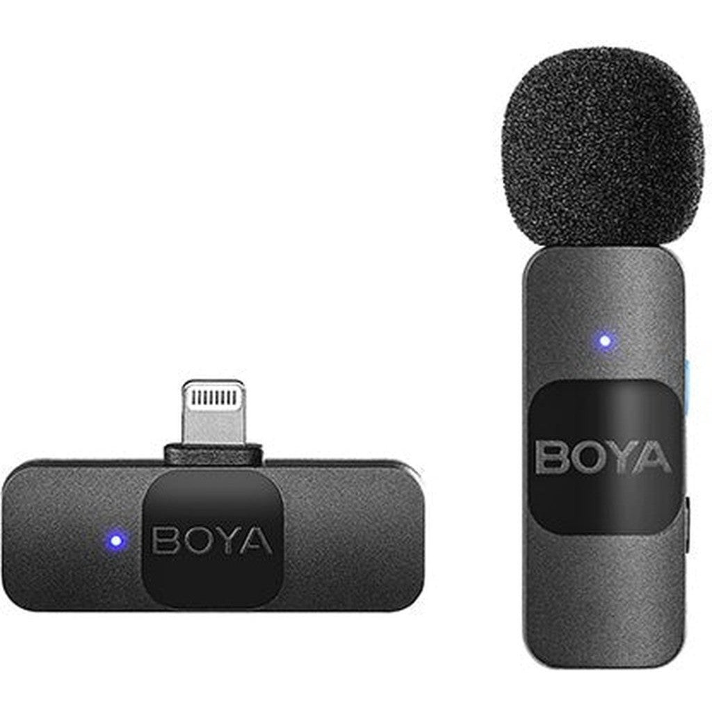 Boya By-V1 Smallest 2.4Ghz Wireless Microphone With Lightning Connector-Microphone-BOYA-Star Light Kuwait