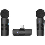 Boya By-V2 Smallest 2.4Ghz Wireless Microphone With Lightning Connector For Ios Device-Microphone-BOYA-Star Light Kuwait