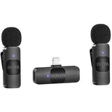 Boya By-V2 Smallest 2.4Ghz Wireless Microphone With Lightning Connector For Ios Device-Microphone-BOYA-Star Light Kuwait