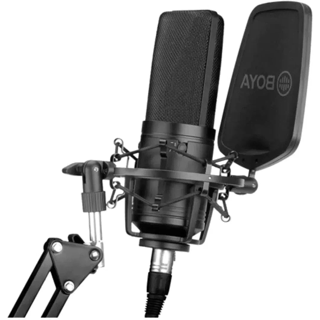 Boya Large-Diaphragm Condenser Microphone-Microphone-BOYA-Star Light Kuwait