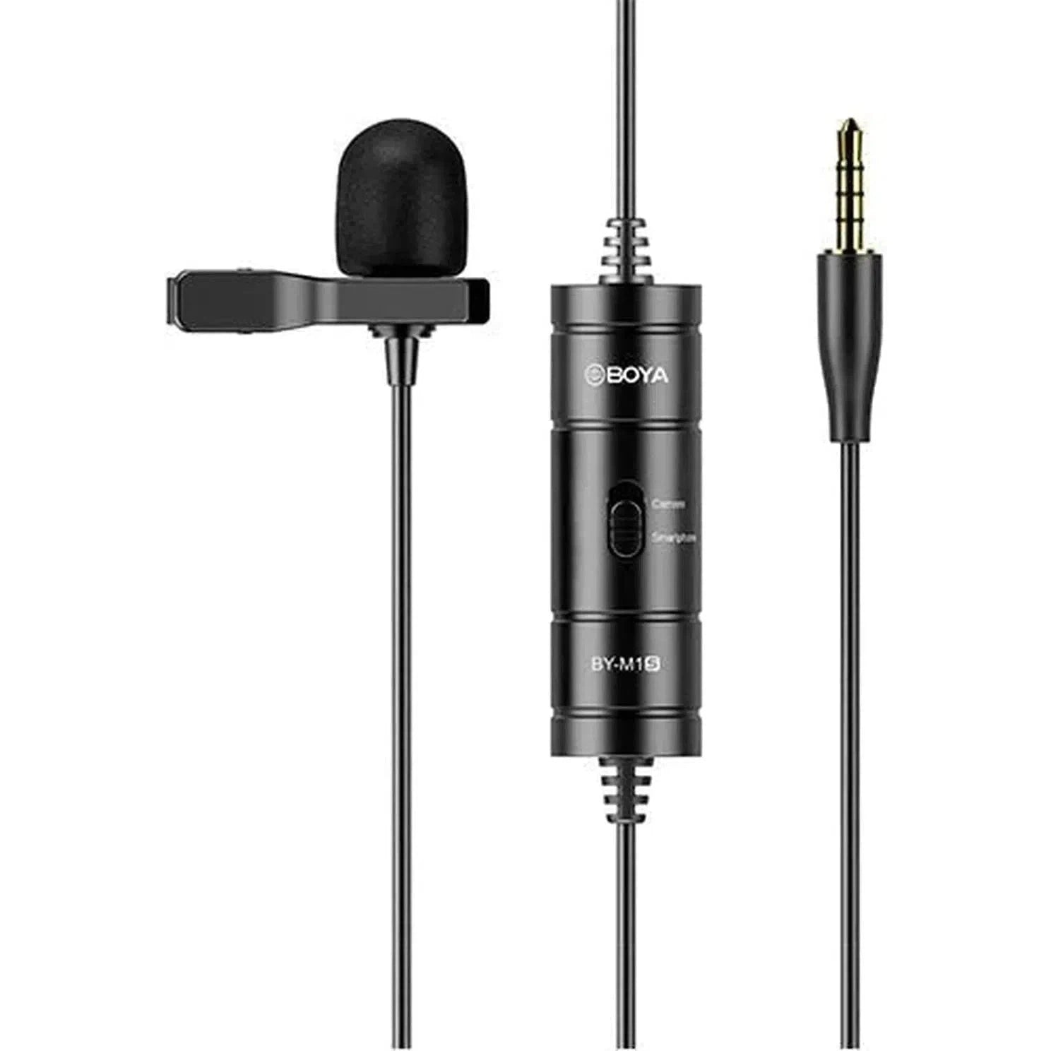 Boya Lavalier Black Microphones-Cable-BOYA-Star Light Kuwait