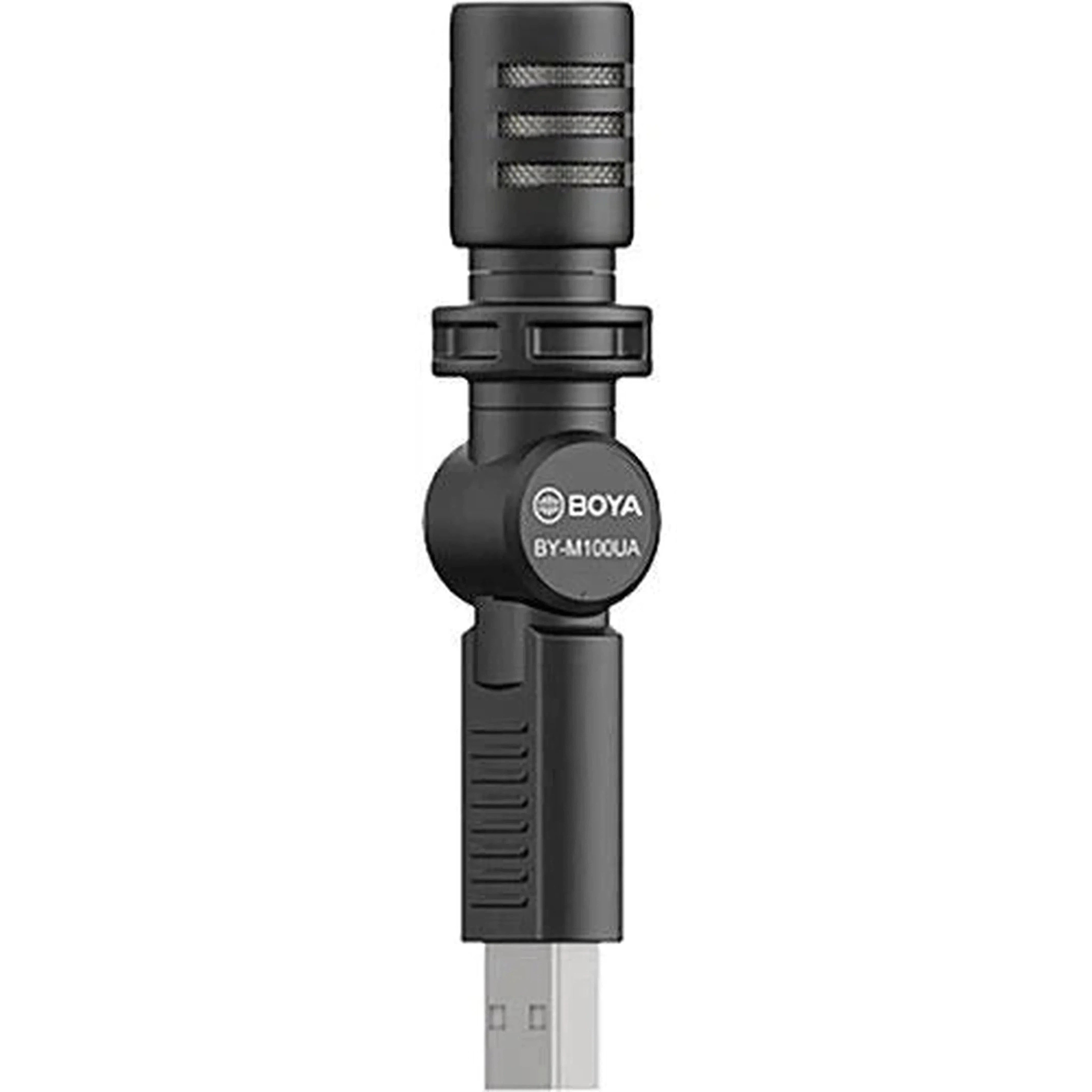 Boya Miniature Condenser Smartphone Mic With Usb Jack-Microphone-BOYA-Star Light Kuwait