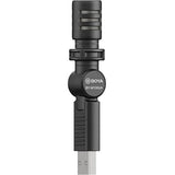 Boya Miniature Condenser Smartphone Mic With Usb Jack-Microphone-BOYA-Star Light Kuwait