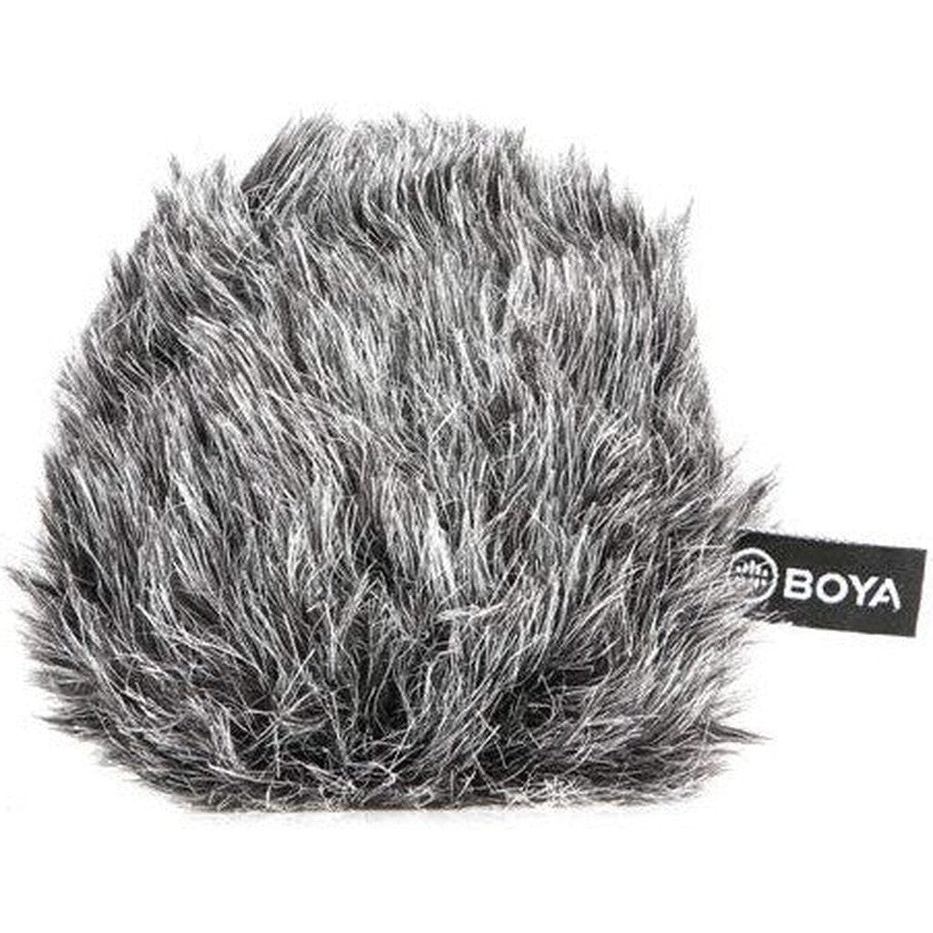 Boya Super-Cardioid Condenser Microphone Pro/Monitoring Supported - Black-Microphone-BOYA-Star Light Kuwait