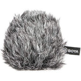 Boya Super-Cardioid Condenser Microphone Pro/Monitoring Supported - Black-Microphone-BOYA-Star Light Kuwait