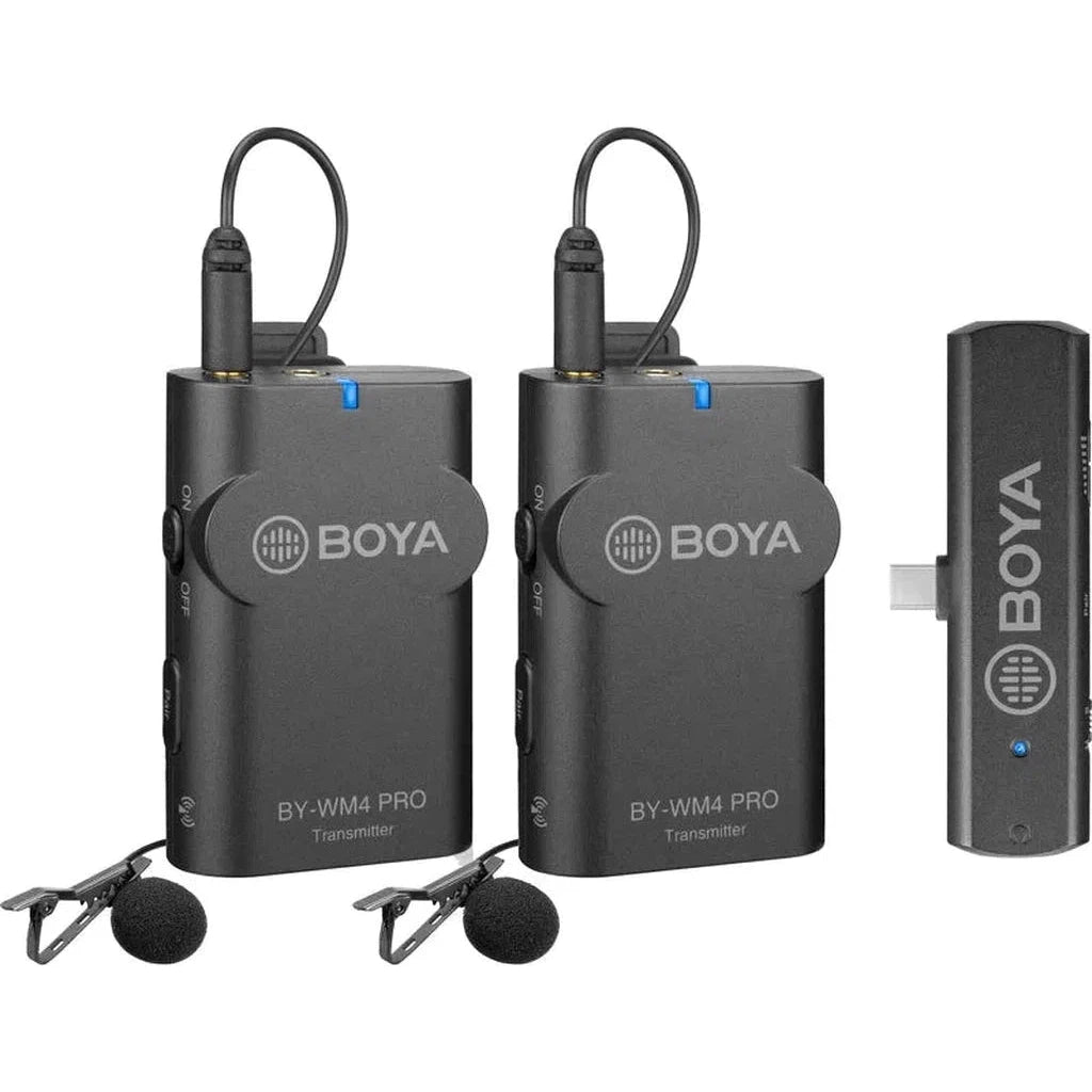Boya Tx+Tx+Rxu For Android System - Black-Microphone-BOYA-Star Light Kuwait