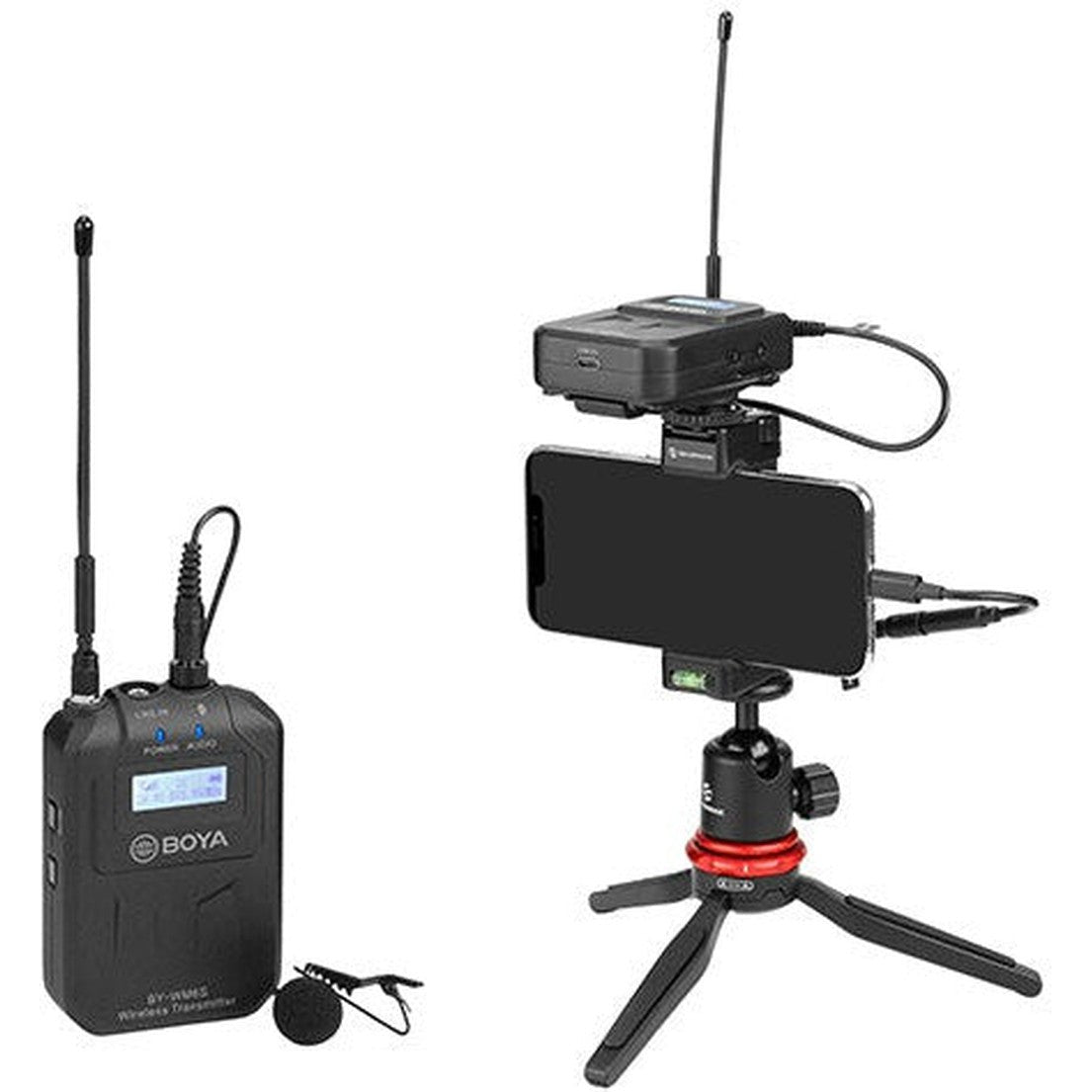 Boya Uhf Wireless Microphone System - Black-Microphone-BOYA-Star Light Kuwait