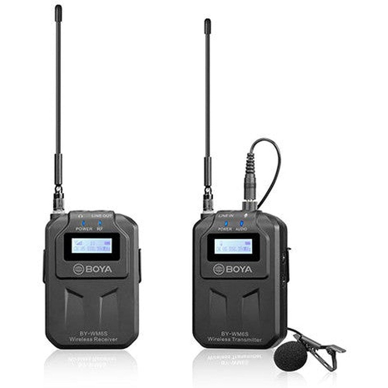 Boya Uhf Wireless Microphone System - Black-Microphone-BOYA-Star Light Kuwait