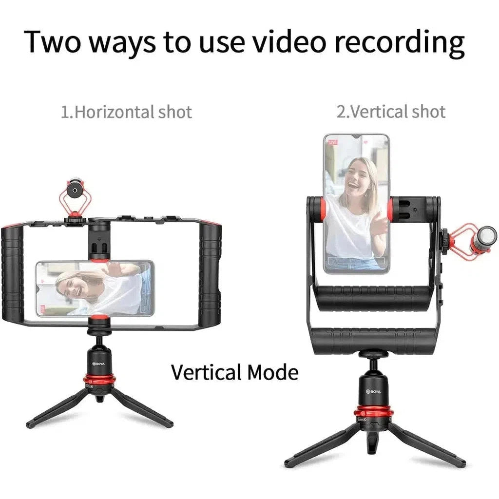 Boya Vlog Kit-Microphone-BOYA-Star Light Kuwait