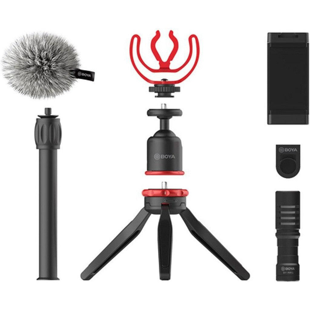 Boya Vlogger Plus Kit - Black-Microphone-BOYA-Star Light Kuwait