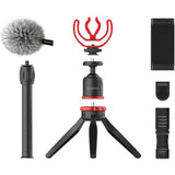 Boya Vlogger Plus Kit - Black-Microphone-BOYA-Star Light Kuwait