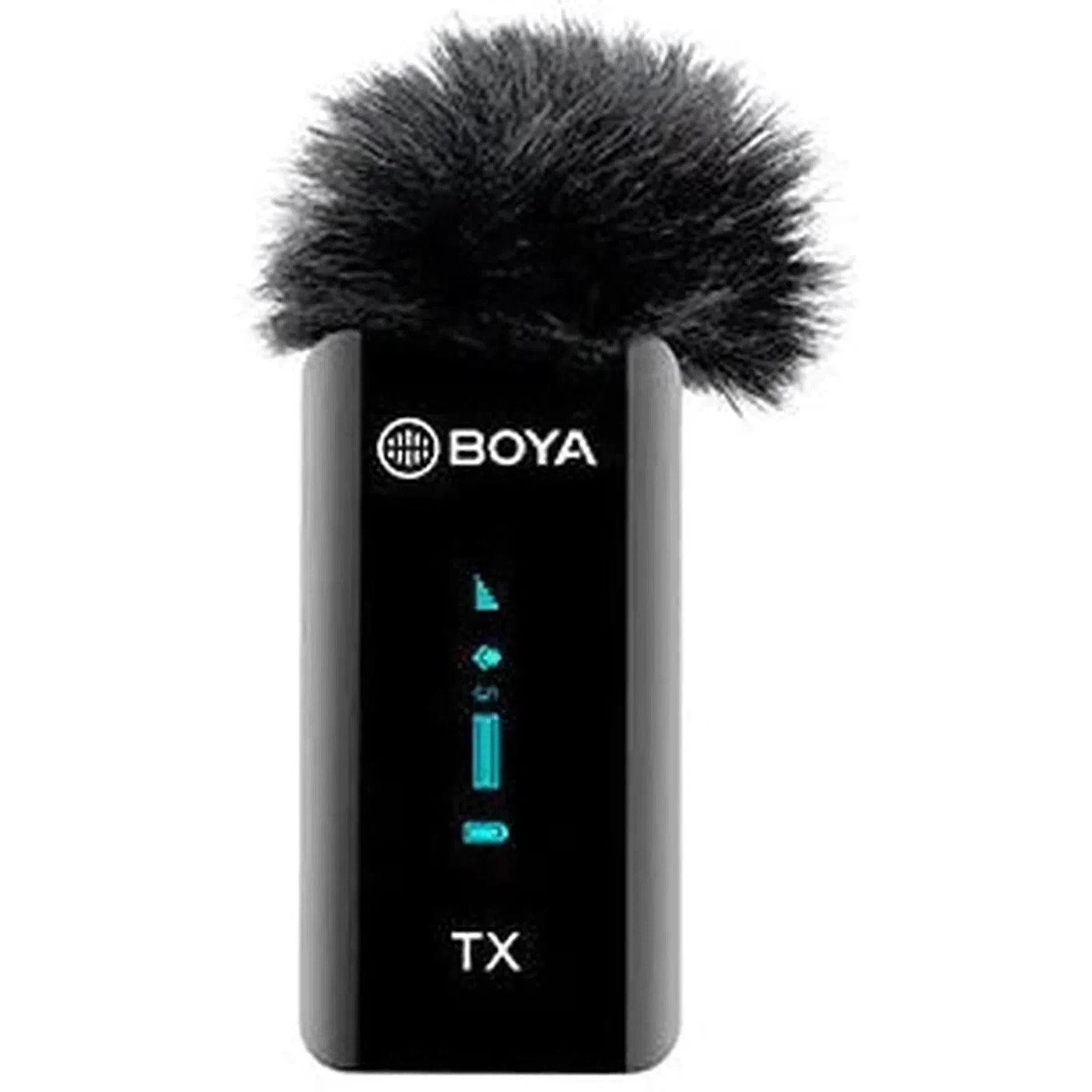 Boya.4Ghz Wireless Microphone For Mobile Device Like Smartphone, Pc, Tablet (1Transmitter+1Receiver With Type-C Jack) - Black-Microphone-BOYA-Star Light Kuwait