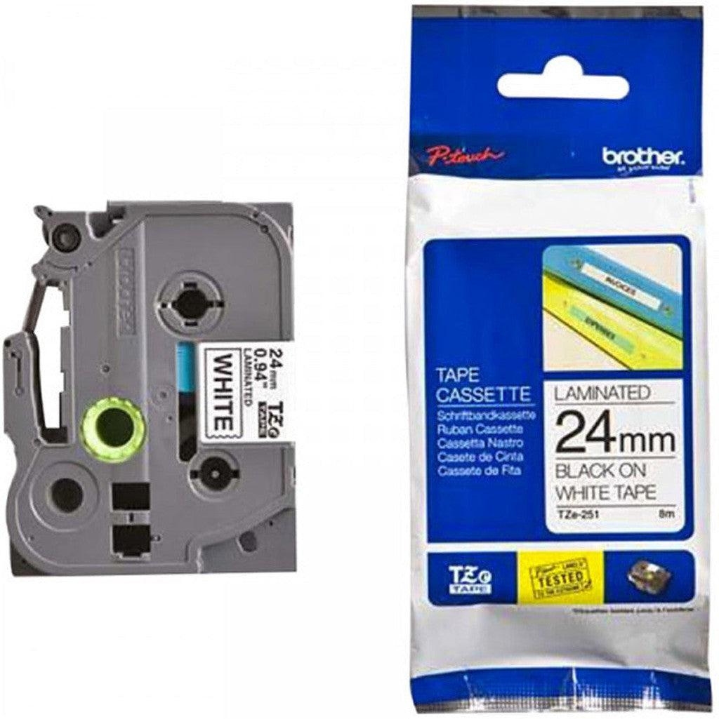 Brother Labelling Tape (Tze - 251)-Inks And Toners-Brother-Star Light Kuwait