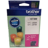 Brother Lc 673 Magenta Ink Cartridge-Inks And Toners-Brother-Star Light Kuwait