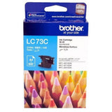 Brother Lc 73 Cyan Ink Cartridge-Inks And Toners-Brother-Star Light Kuwait