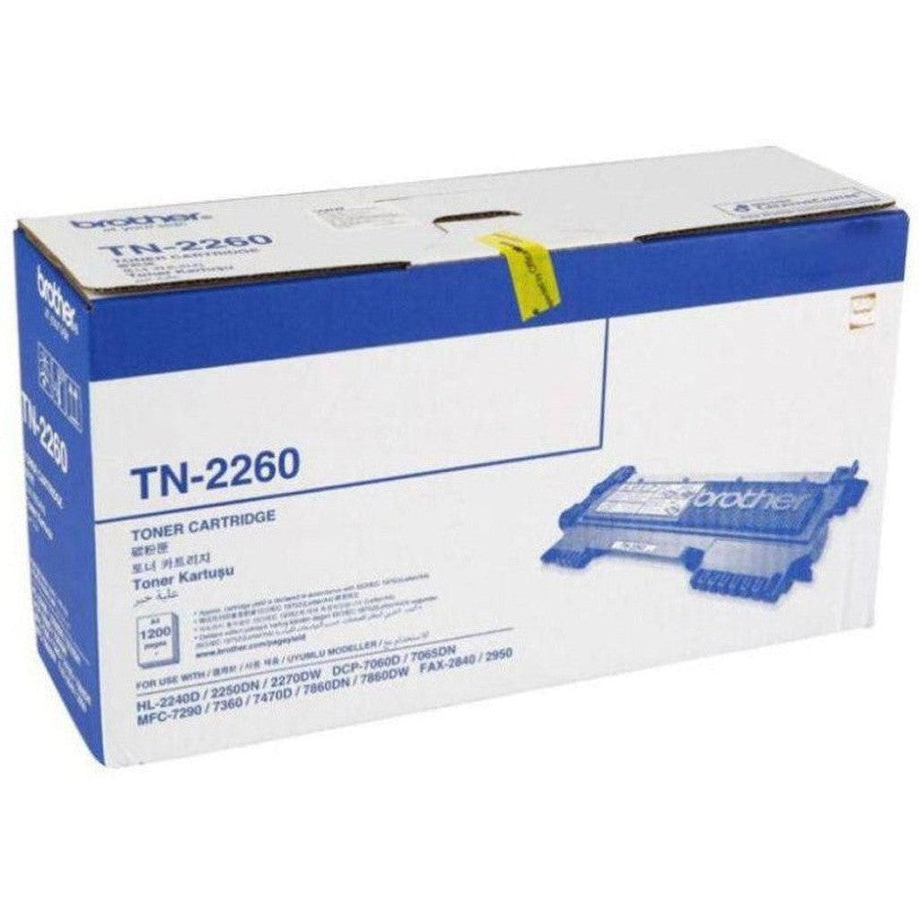Brother Tn-2260 Black Toner-Inks And Toners-Brother-Star Light Kuwait