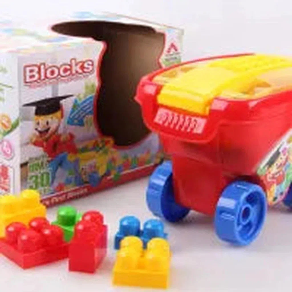 Building Blocks, Building Toys For Toddlers (30 Pieces)-6862-Building Blocks-Other-Star Light Kuwait